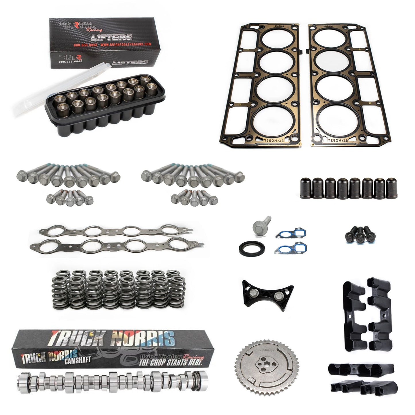 BTR TRUCK NORRIS CAM AND DOD / AFM CONVERSION KIT FOR GEN IV NON VVT 5.3 ENGINES